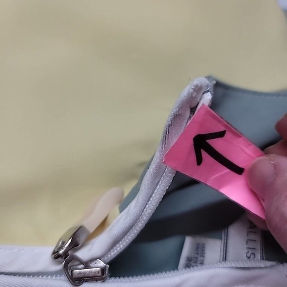 Vtg Allison Daley Womens Size 22W Color Block Windbreaker Jacket Lightweight 90s - Picture 11 of 16